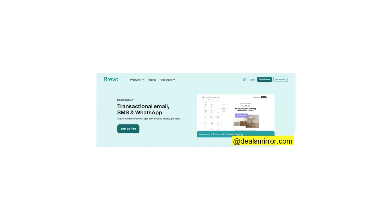 Brevo transactional email service