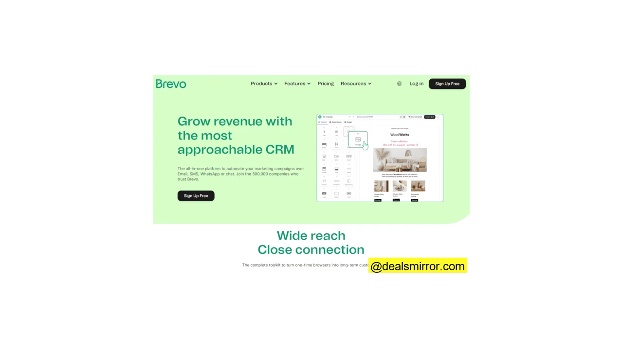 Brevo crm software