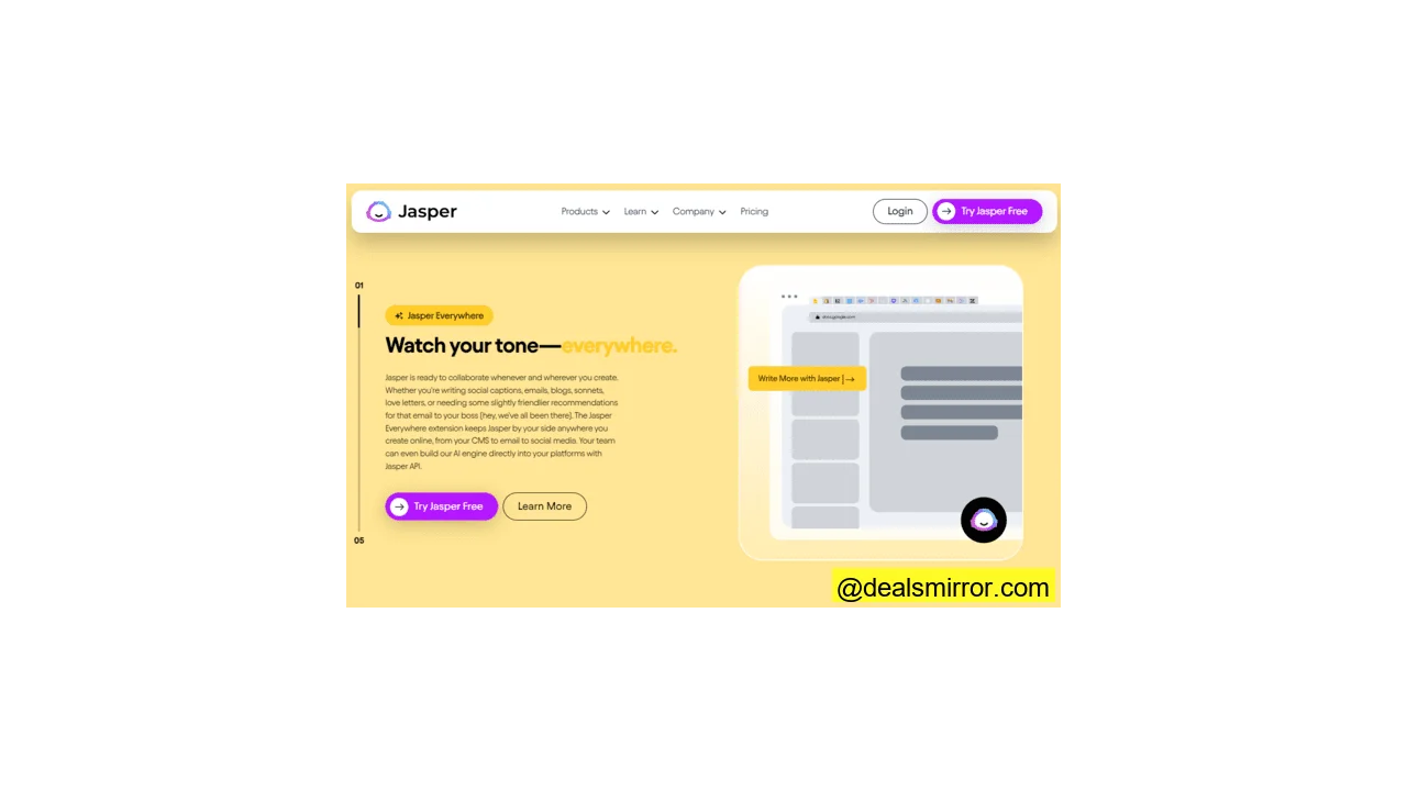 Jasper el mejor programa de inteligencia artificial