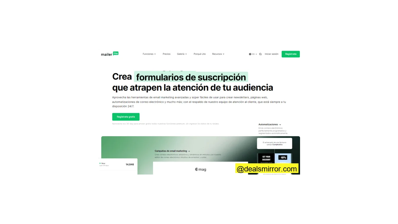 MailerLite es el mejor programa para newsletters