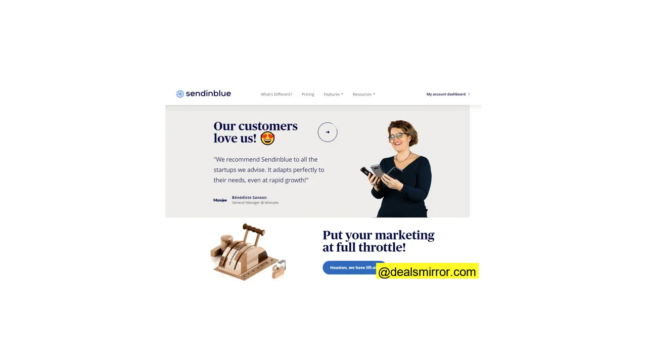 Revue du marketing par courriel SendinBlue