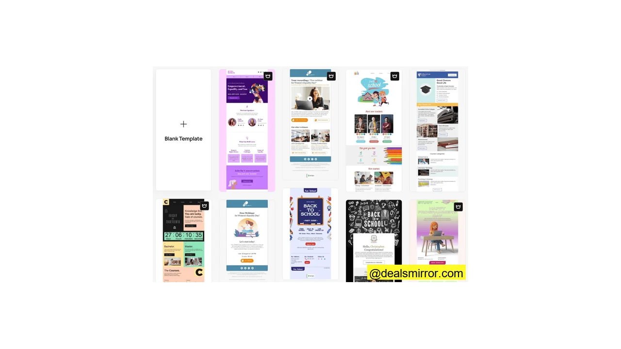Stripo school newsletter templates
