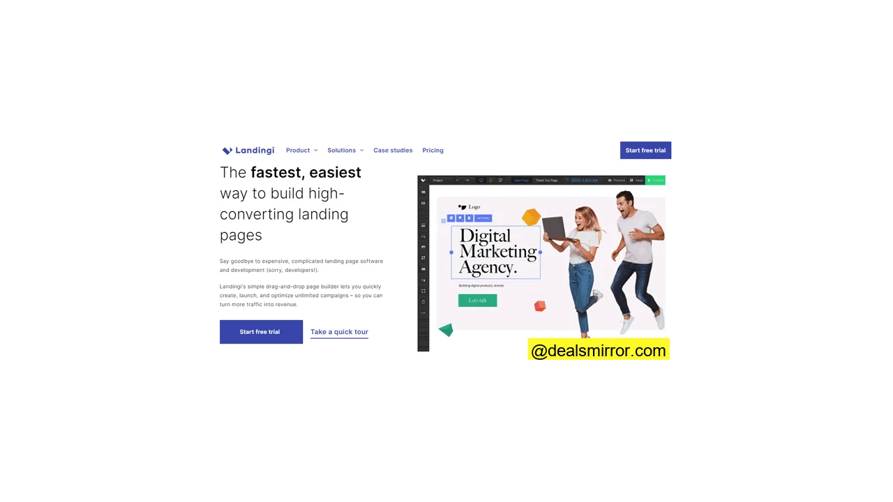 Landingi landing page templates builder